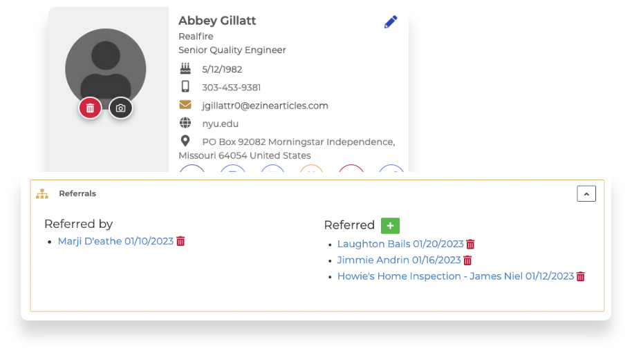 Referral Tree Preview