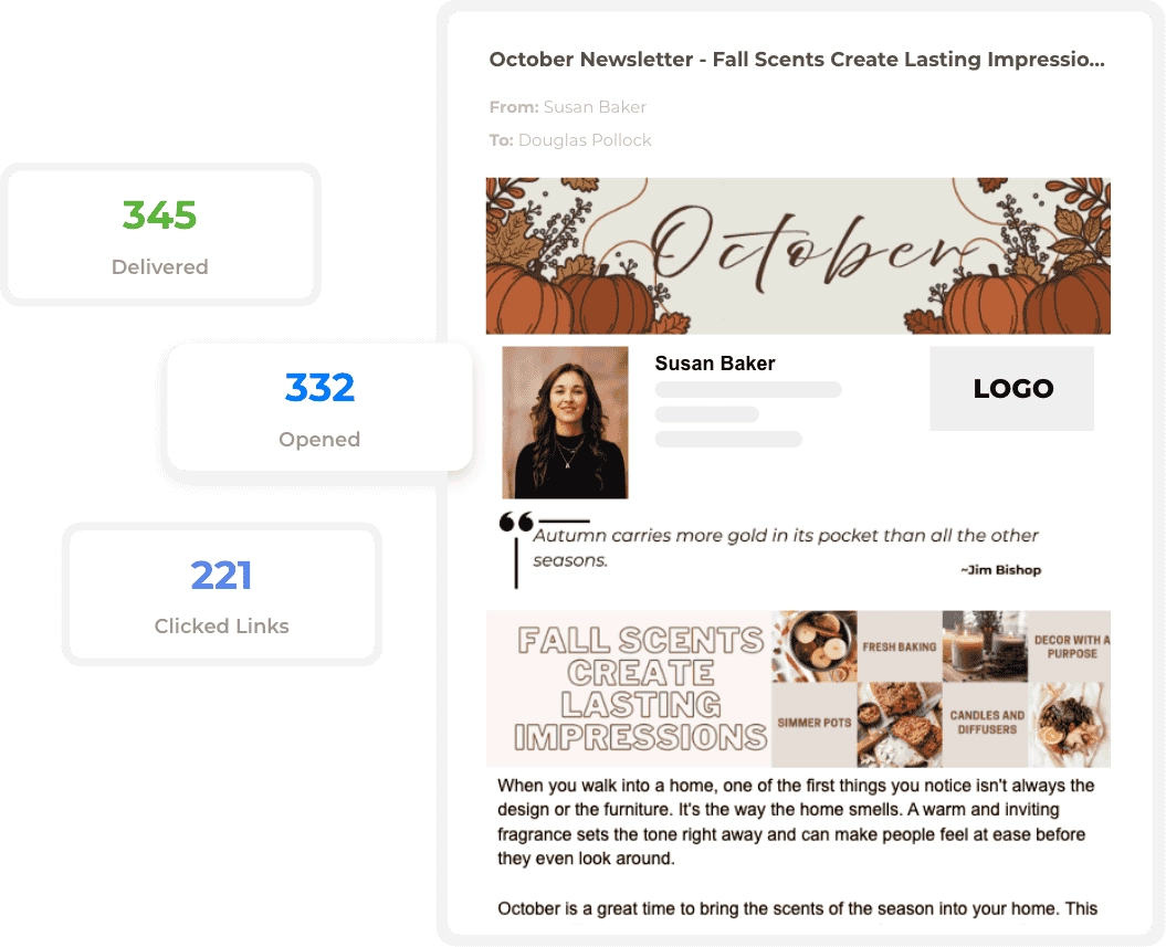 Monthly real estate newsletters ready-to-send to clients